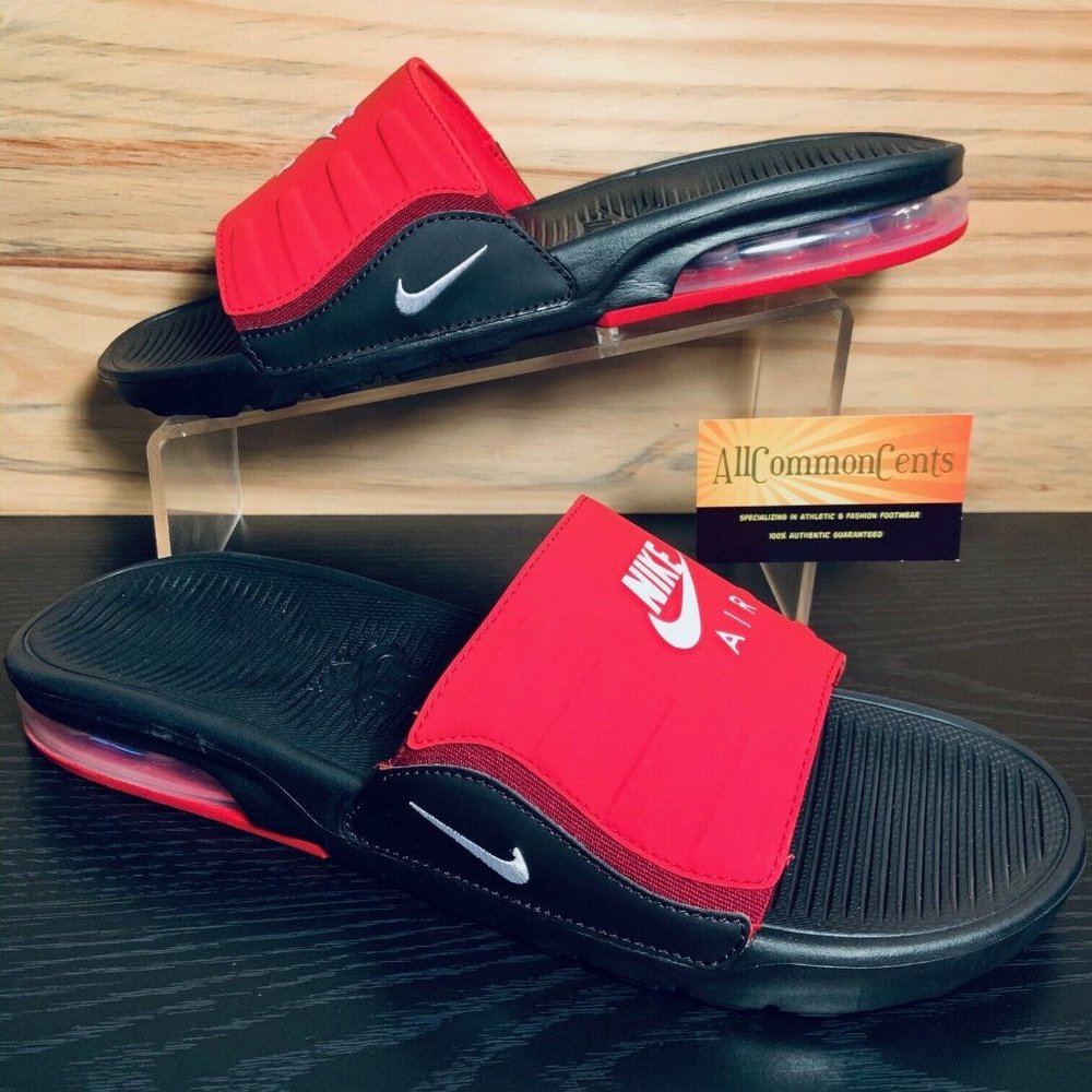 Nike Air Max Camden Men's Sandals Slides Red NEW